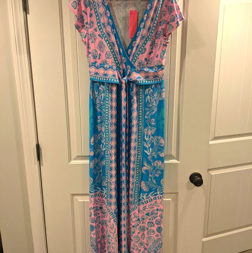 Lilly pulitzer esmarella maxi dress